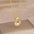 Wholesale Brass Glow Balloon Bubble Cute Chubby 26 English silver Letter Pendant Necklace