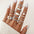 Wholesale 30pcs/set geometric Gothic wind finger ring female personality irregular ring suit