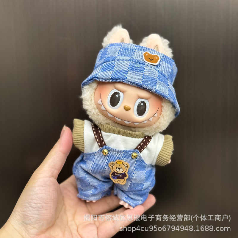 Wholesale Cute cartoon doll clothes set toy