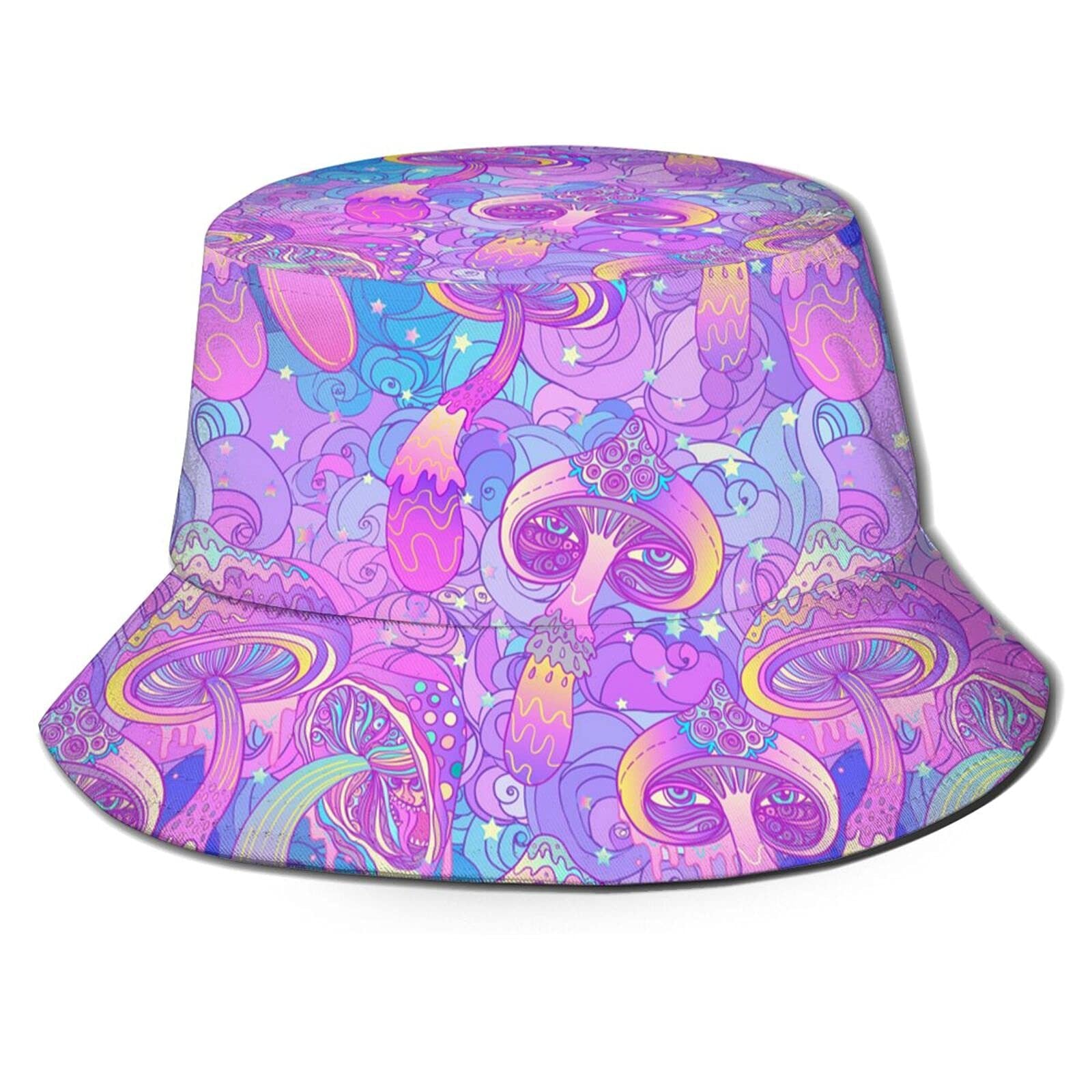 Wholesale Mushroom Bucket Hat Double-sided Sun Protection Hat ACC-HT-AoZheng001
