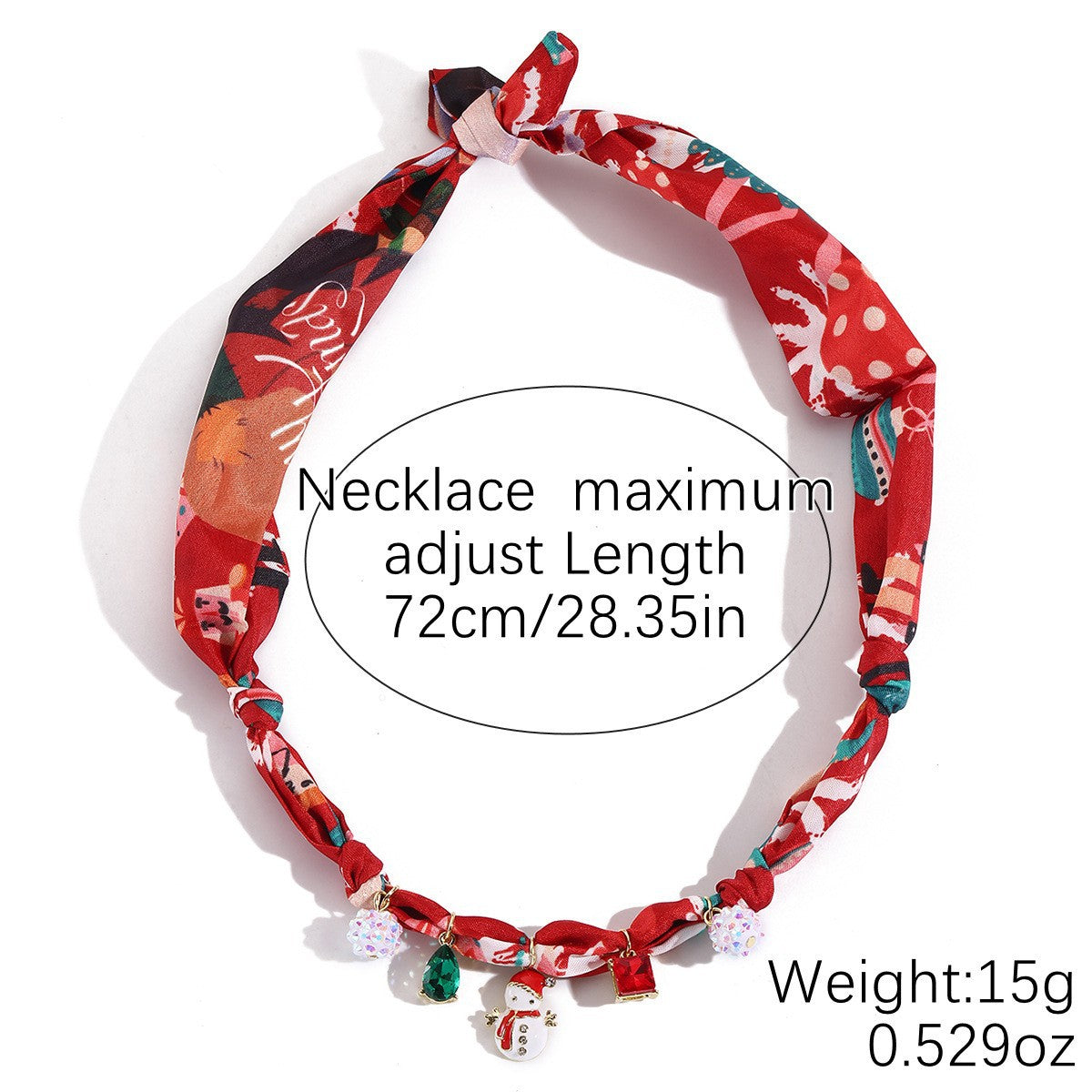 Wholesale Christmas  Colorfulful Bell Pendant Necklace