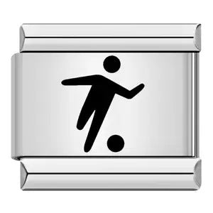 Wholesale Italian Charm Bracelet 9mm DIY Splicing Removable Sports Stainless Steel Composable Bracelet