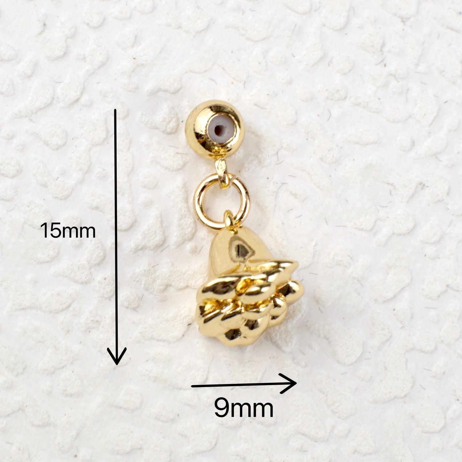 Wholesale 5pcs/ pack DIY mini love gem pearl pendant pull chain necklace bracelet personality single pendant