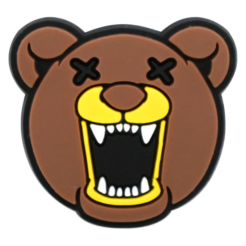 Wholesale Random 100pcs Horror Face Series Shoes Accessories Shoes Charms