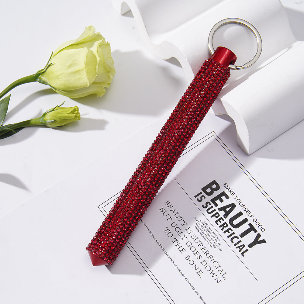 Wholesale Outdoor Metal Diamond Portable Car Key Pendant ACC-KC-XingChu004