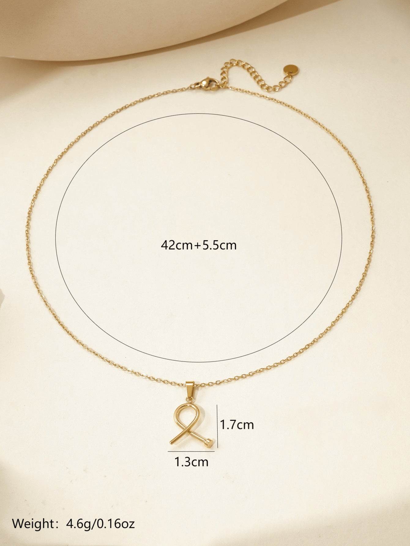 Wholesale Stainless steel nail pendant necklace