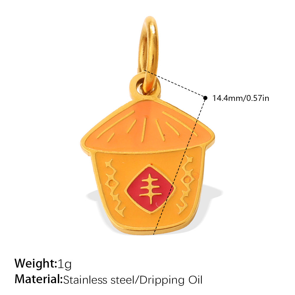 Wholesale Vegetable Series Dripping Oil Charms for Jewelry