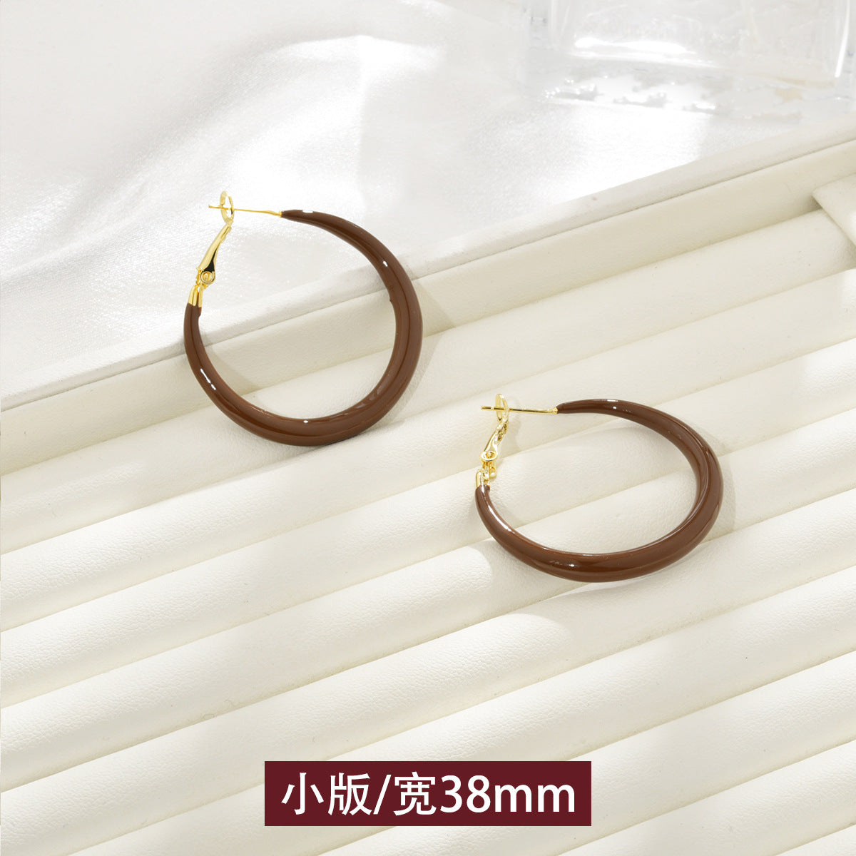 Wholesale  Red Hoop Earrings Luxury Earrings