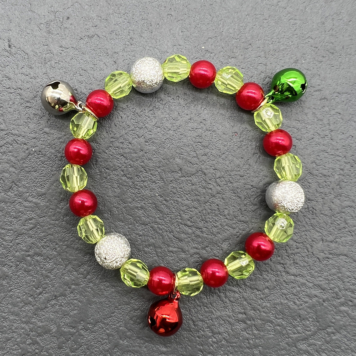 Wholesale Christmas Snowflake Bell Elk Stretch Bracelet ACC-BT-Nanh010