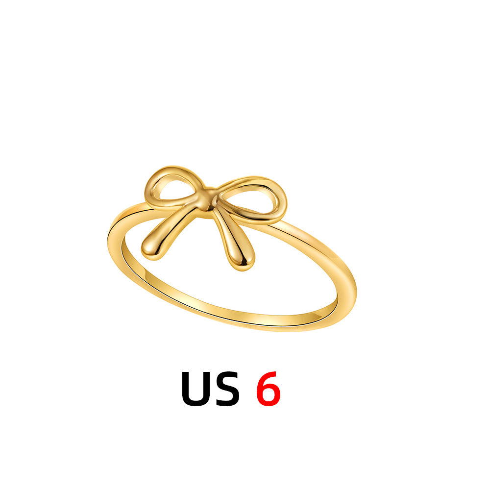 Wholesale 18K Bow Earrings Mini Ear Stud