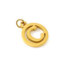 Wholesale Hollow letter Diy 26 English letter pendant