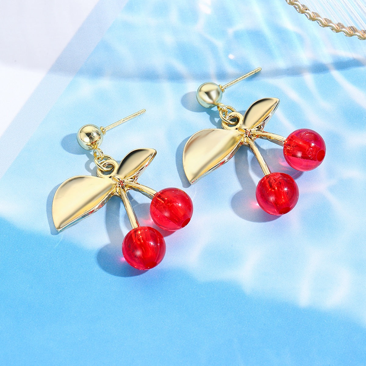 Wholesale All-match Cherry Earrings