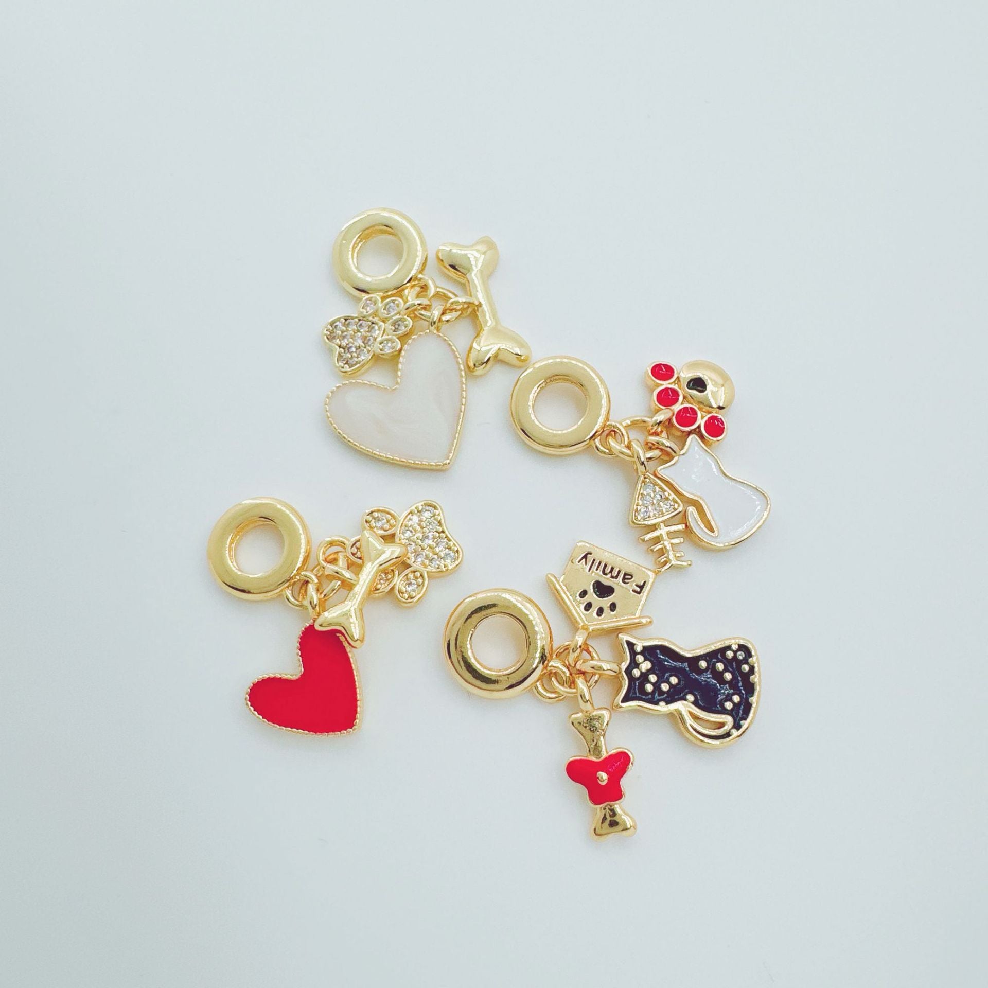 Wholesale 18K Gold Plated Copper Jewelry Set,  Trendy Fashion Accessory for Gift or Resale
