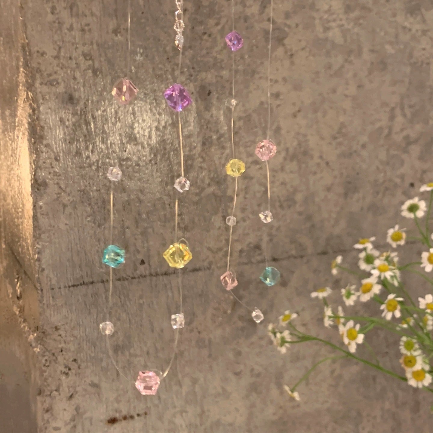Wholesale Summer Colorful Crystal Beaded Choker Necklace