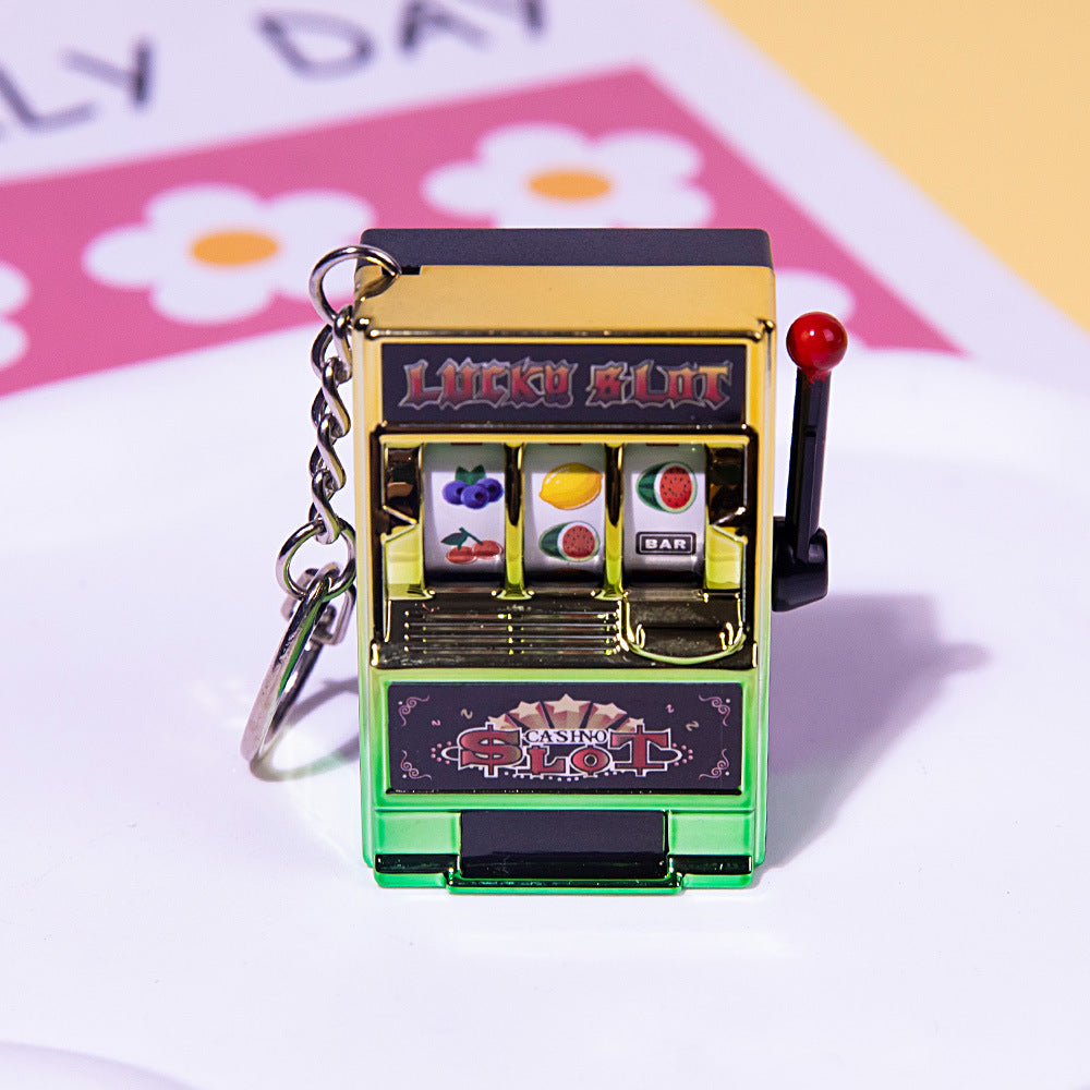 Wholesale Creative Mini Lottery Machine Game Keychains ACC-KC-Lans002