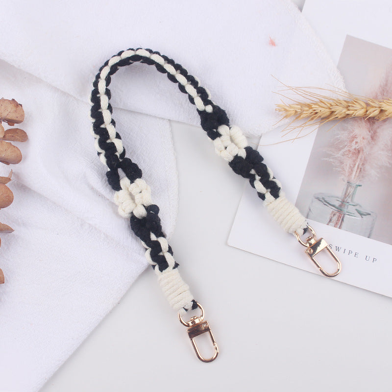 Wholesale  creative pure hand-woven flower leaf small pattern cup set cup rope cup accessories