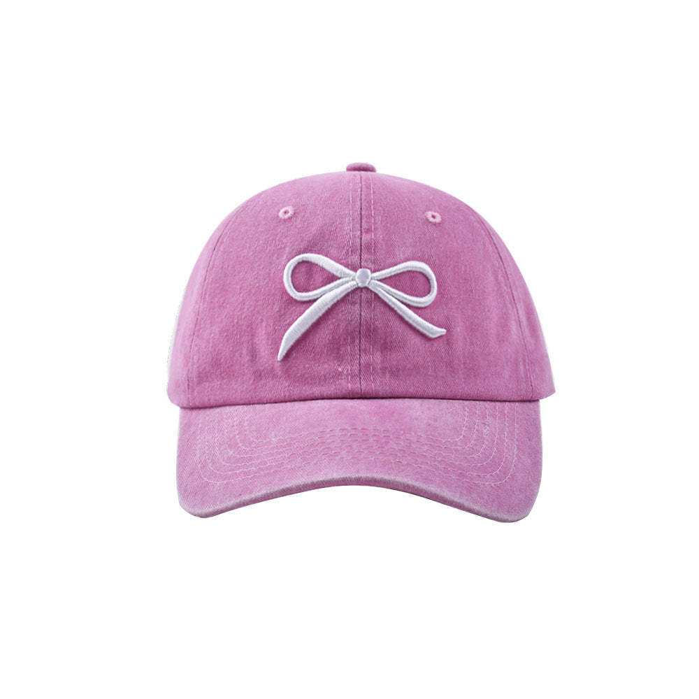 Wholesale Bow Hat Embroidery Baseball Cap ACC-HT-WenRan008