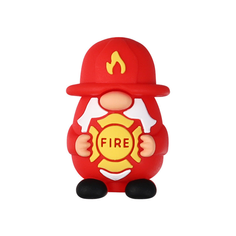 Wholesale 20pcs  Cartoon 3D   Focal Beads DIY Bead Accessories