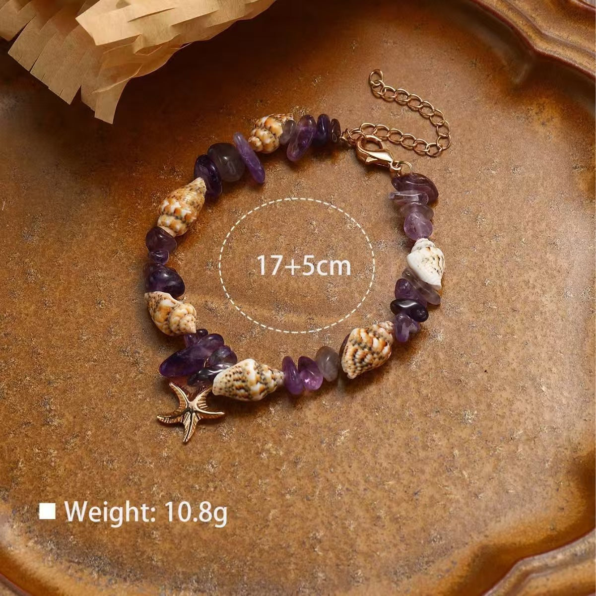 Wholesale Chic Beach Style Crystal Turquoise Bracelet - Jewelry Accessory for Boutique Resale