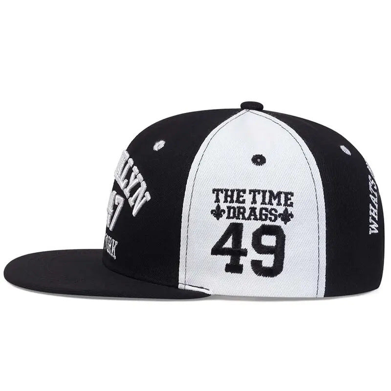 Wholesale Letter Hip Hop Hat Visor Baseball Cap ACC-HT-QiNiao027