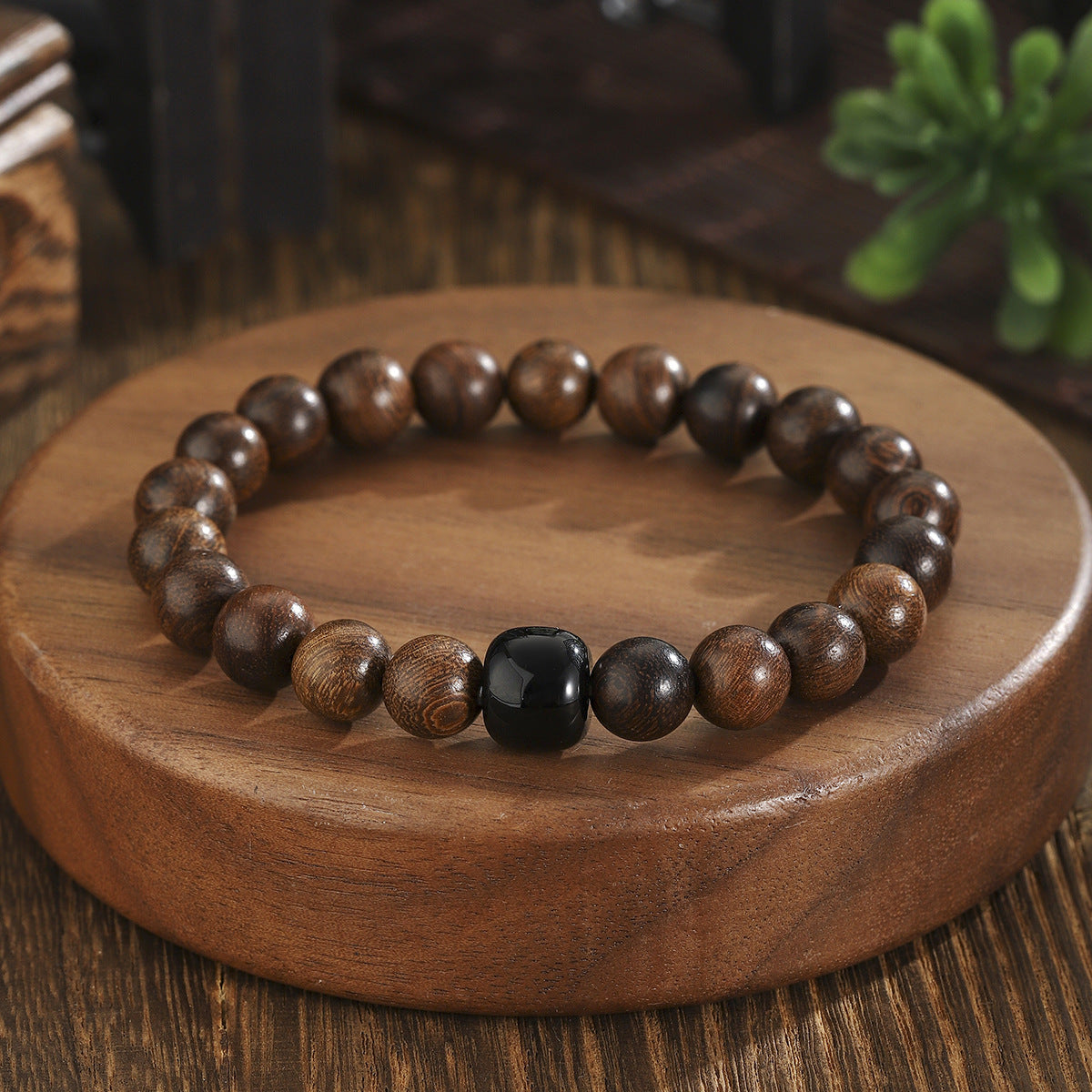 Wholesale Five Elements Agate Bead Bracelet Unisex Strand Fashion Jewelry Accessory For Everyday Wear