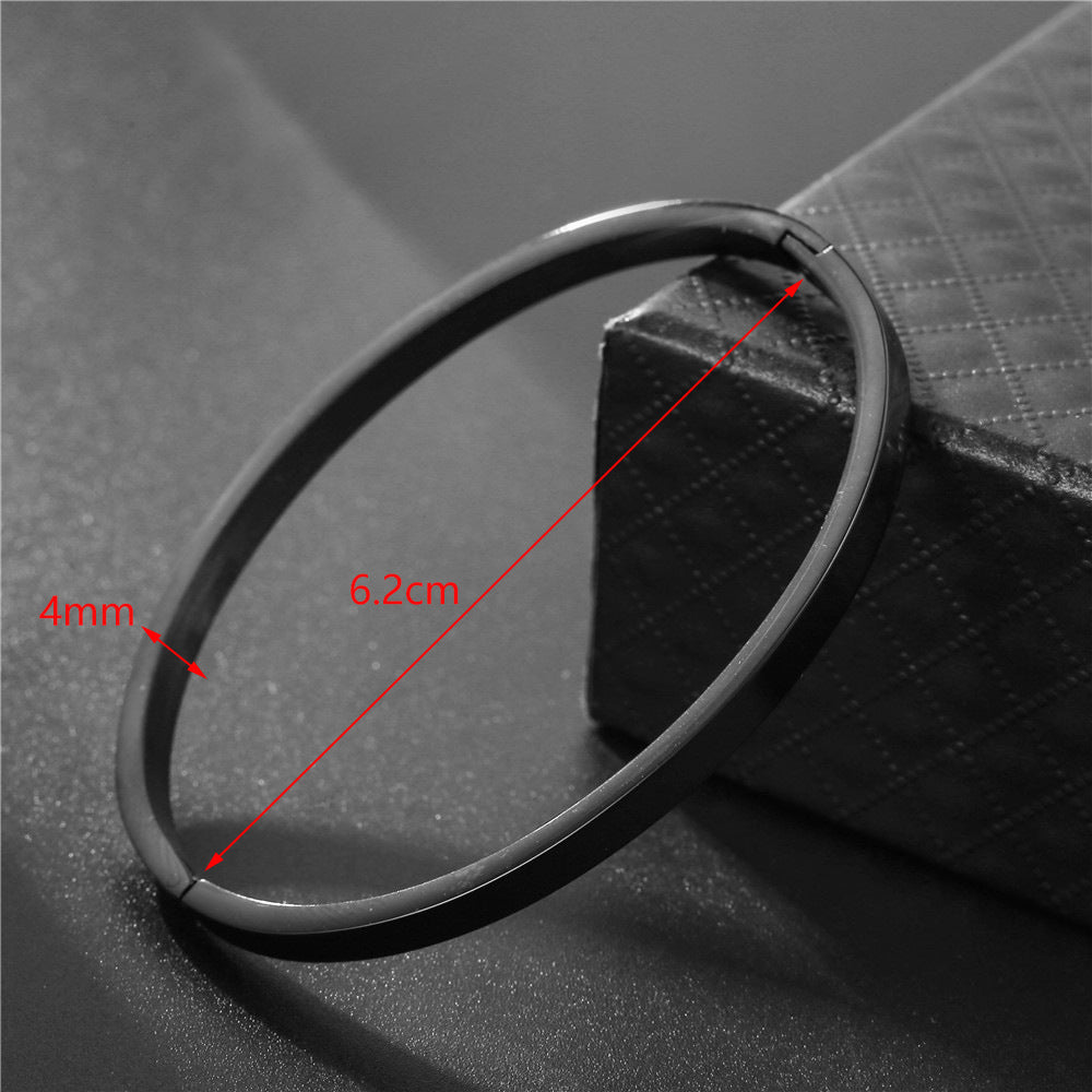 Wholesale Titanium steel 18k gold-plated bracelet