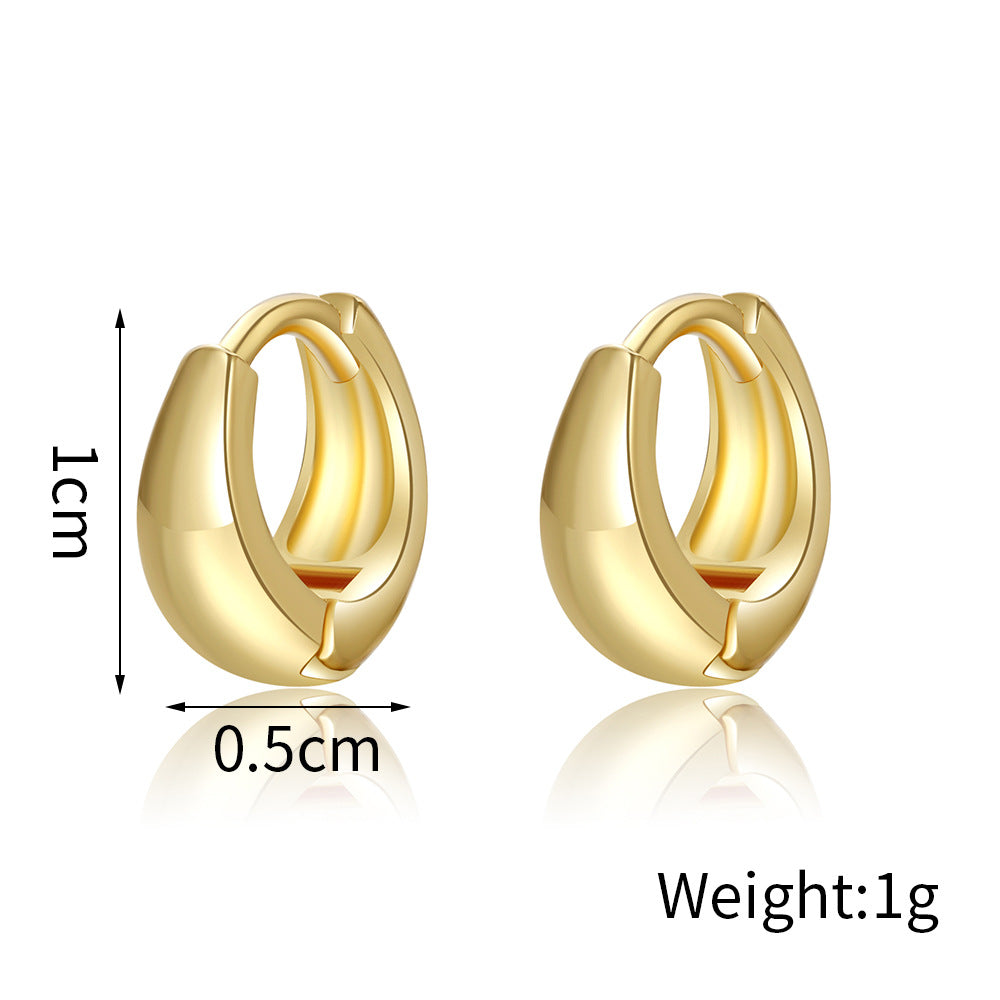 Wholesale round multi-piece earrings