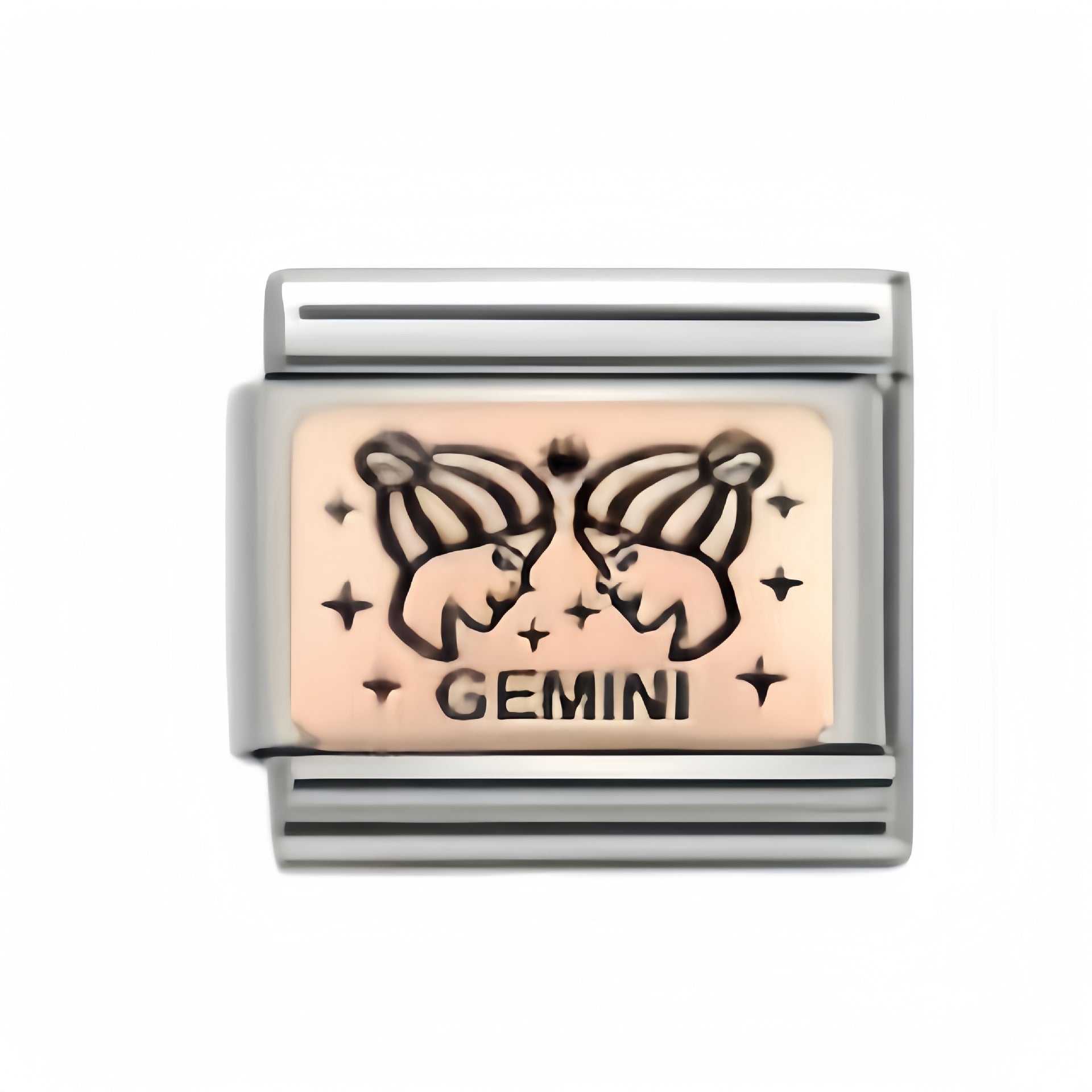 Wholesale Italian Charm Bracelet 9mm DIY Twelve Contion Series  Creative Stainless Steel Composable Bracelet