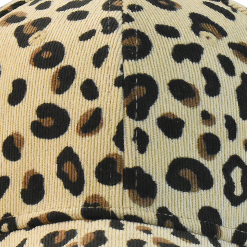 Wholesale Leopard Corduroy Baseball Cap ACC-HT-XuP014