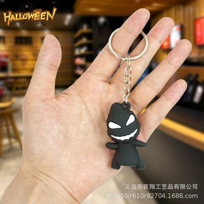 Wholesale Cartoon Halloween Pumpkin Keychains ACC-KC-Yexiang001