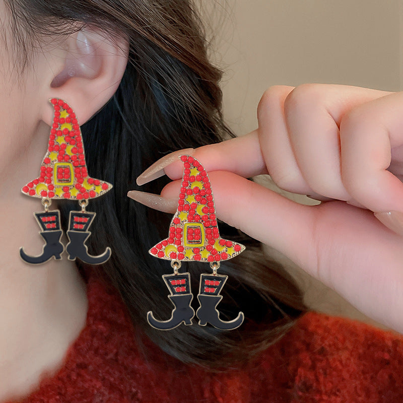 Wholesale Halloween Ghost Earrings  ACC-ES-RuLong016