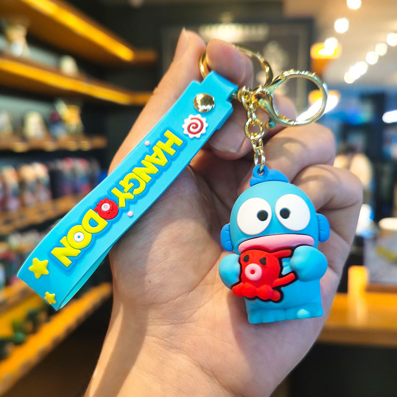 Wholesale Cartoon Cute Silicone Keychains ACCVIP-KC-FanChe002