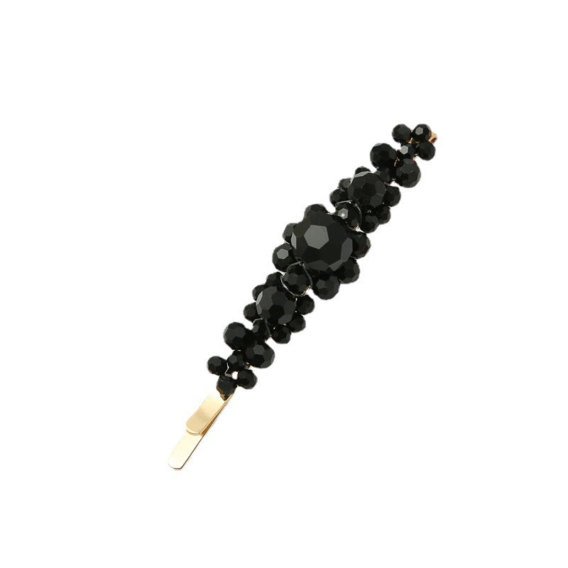 Wholesale Crystal Three Flower Hair Clip Korean Minimalist Women S Fashion Accessory
