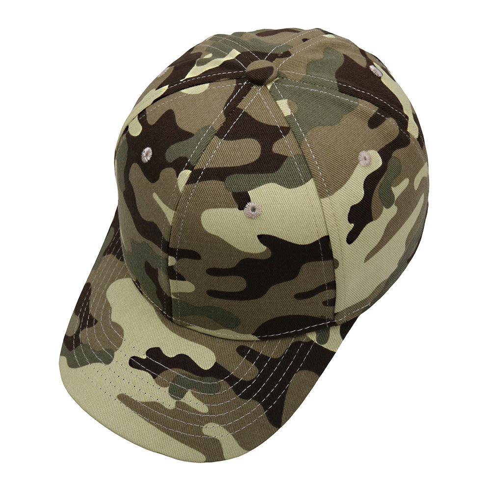 Wholesale Camouflage Baseball Cap Outdoor Tie-dye Pure Cotton Hat ACC-HT-HaiPu017