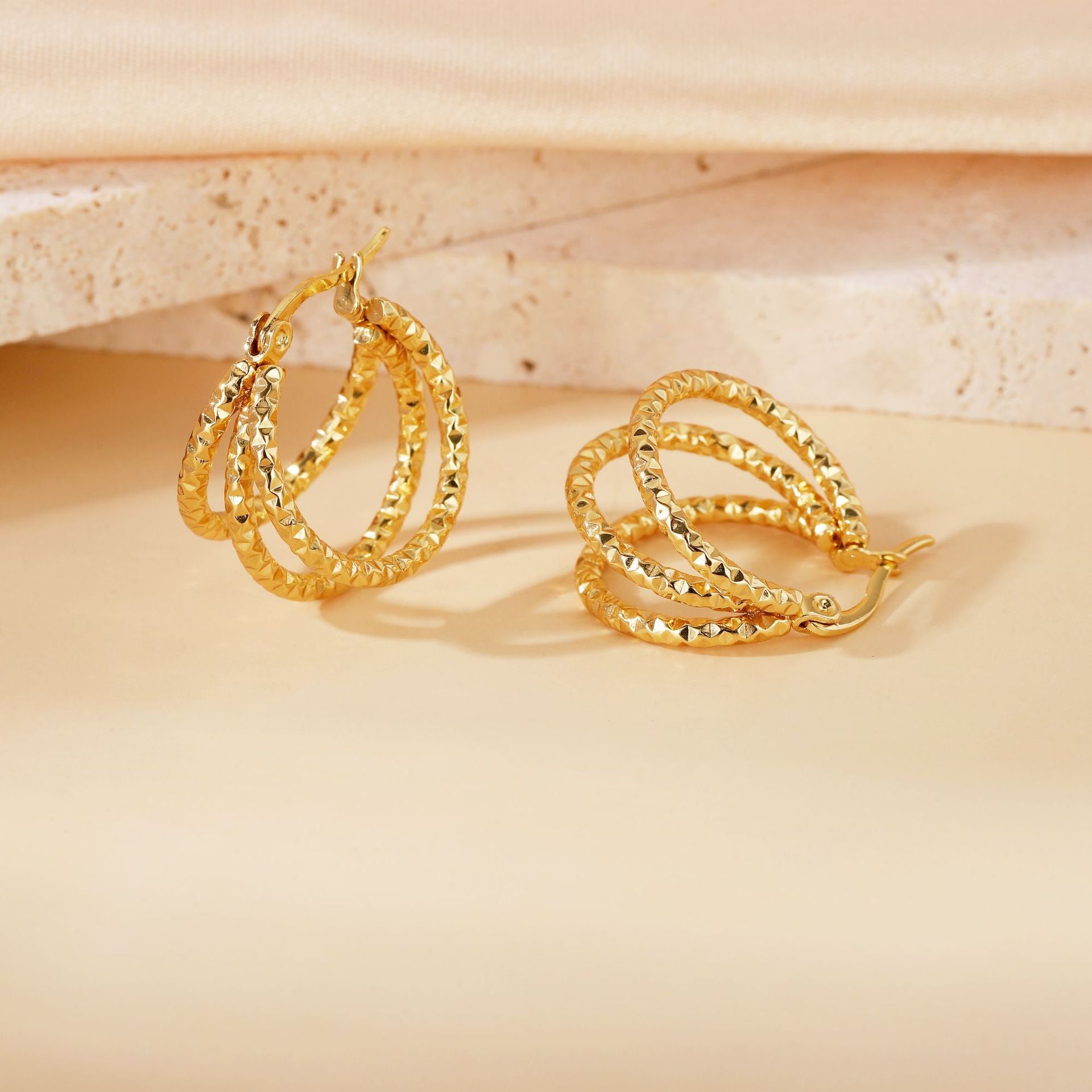 Wholesale titanium steel  non-fading earrings