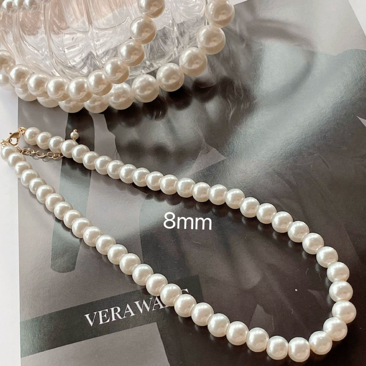 Wholesale Pearl Necklace Sweater Chain Clavicle Chain Choker Necklace Long Necklace ACC-NE-Hanxi001