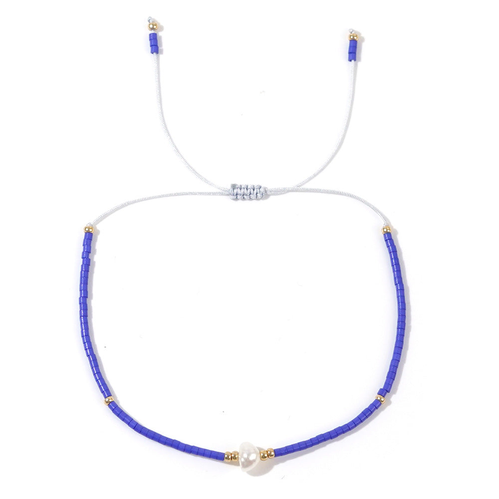 Bracelet perlé naturel de style bohème en gros