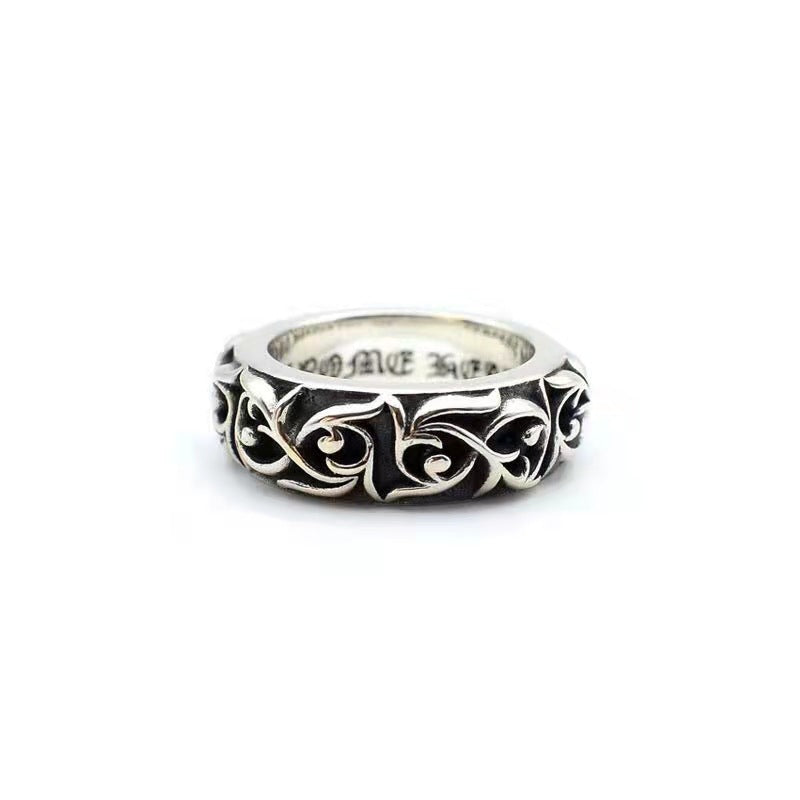 Wholesale Eternal Rattan Cross Ring Fashion Accessory for Men Gift Boutique Resale