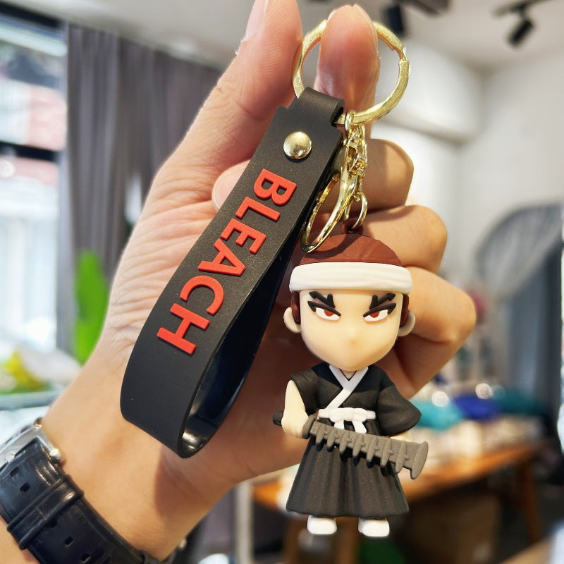 Wholesale Cartoon PVC Soft Glue Keychain ACCVIP-KC-WuY001