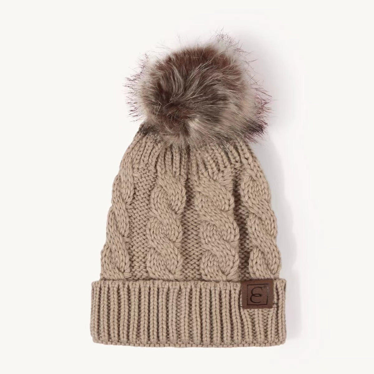 Wholesale Autumn Wool Ball Knitted Hat ACC-HT-Suli004