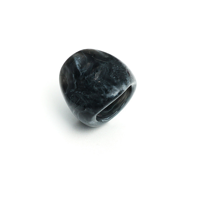 Wholesale Exaggerated resin ring