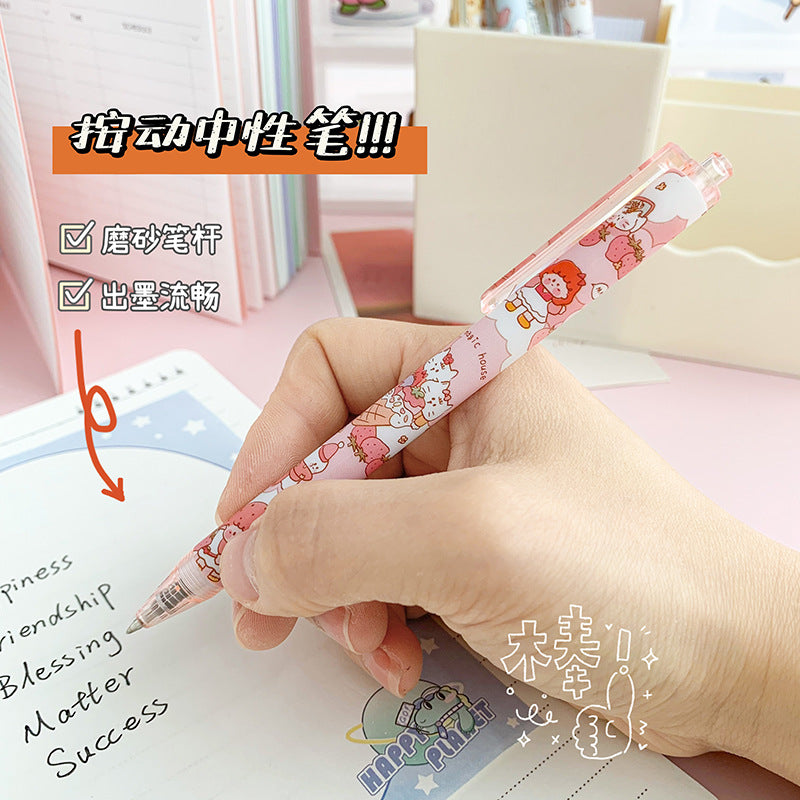 Wholesale cute cloud click pen ballpoint pen