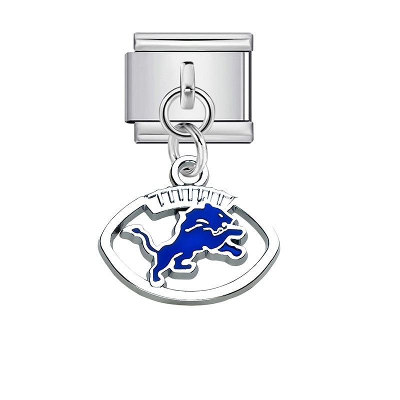 Wholesale Italian Modular Pendant Detachable Stainless Steel DIY Jewelry Accessory