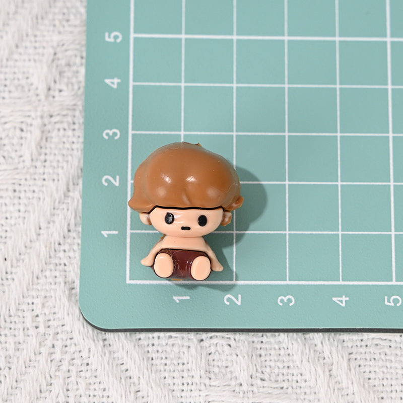 Wholesale 10pcs Rubber Cute Cartoon  DIY Bead Accessories