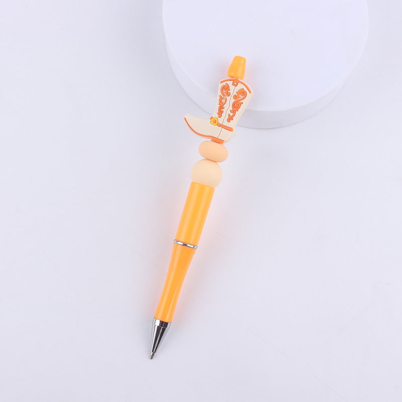 Wholesale Cartoon Silicone Animal Bee Dog Beaded Pen