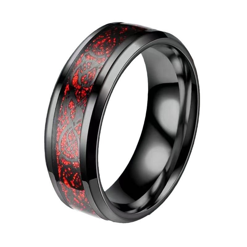 Wholesale Stainless Steel Rings Dragon Pattern Ring ACC-RS-Ruih002