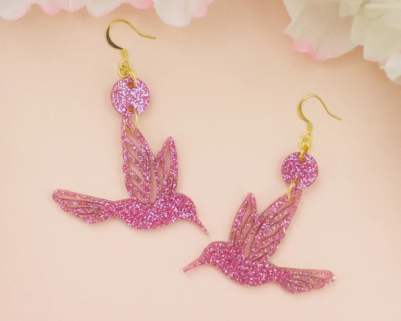 Wholesale  animal peace bird earrings  temperament all-match earrings