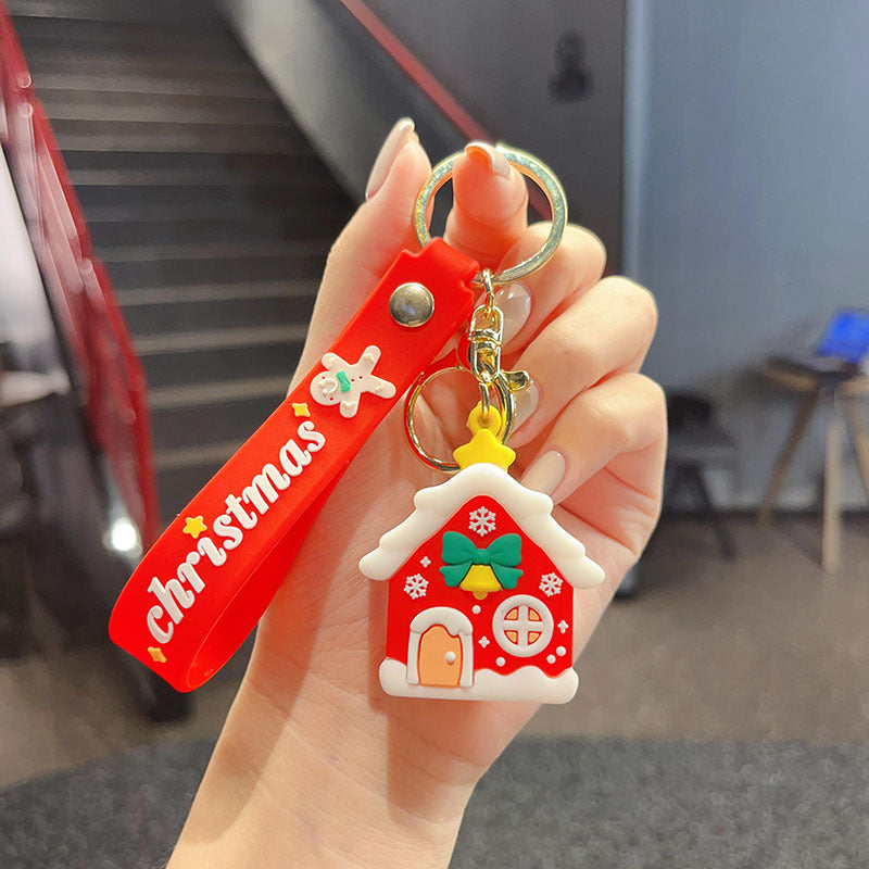 Wholesale Christmas Santa Claus Keychain ACC-KC-YingLing001