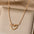 Wholesale Luxurious Hollow Heart Necklace Clavicle Chain