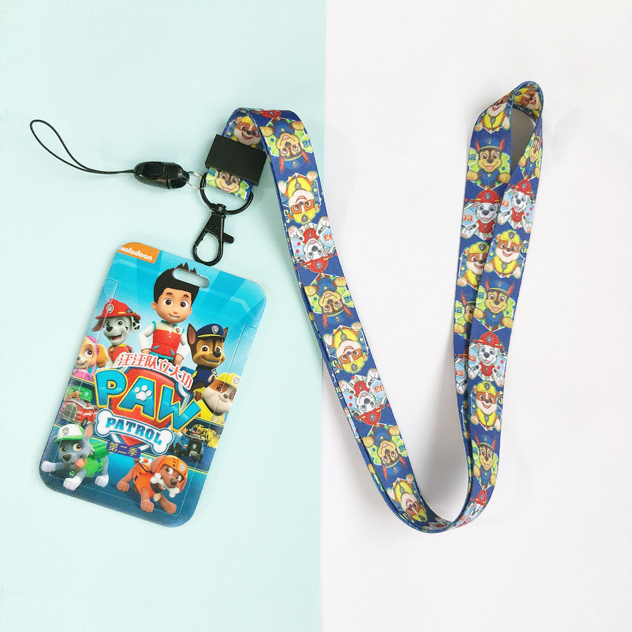 Wholesale Anime Cute Puppy Card Holder Floating Lanyard Keychain ACCVIP-KC-AShi002